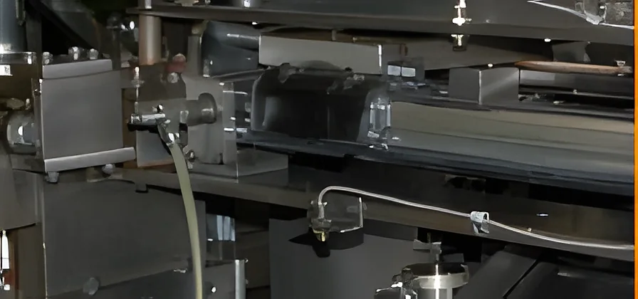 Metal track assembly for secondary operations