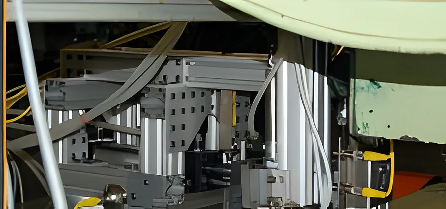 Custom aluminum extrusion jig with sensors